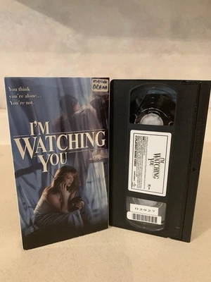 I'M WATCHING YOU ( VHS Rated R) Jacqueline Lovell,  Andre Wilson - Image 1 of 2