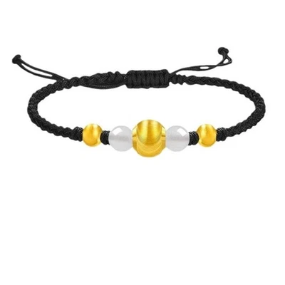 Katzenauge Perlen Armband rote Schnur für Männer und Frauen Paar Schmuck Acces - Bild 1 von 4