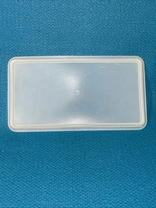Vintage Tupperware Ersatzdeckel #678 Kunststoff transparent NUR DECKEL. - Bild 1 von 2