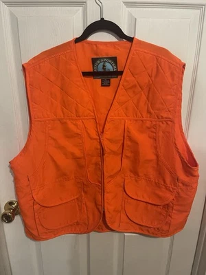 Men’s Master Sportsman Orange Hunting Best Size 2XL Flaws C233 - Image 1 of 4