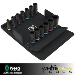 Wera Impact Socket Set Deep 3/8" Drive 13pc 8790 B Impaktor Imperial in Case - Picture 1 of 8
