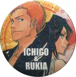 Ichigo Kurosaki & Rukia Kuchiki "Colección de lejía lata insignia WJ 50 aniversario - Imagen 1 de 1