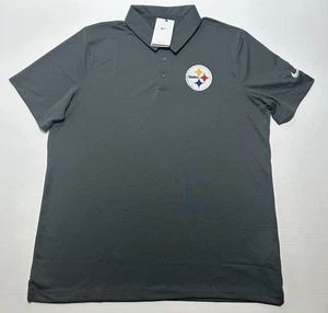 Nike Pittsburg Steelers NFL Sideline Dri-Fit On Field Polo Größe Herren XL Neu mit Etikett - Bild 1 von 9