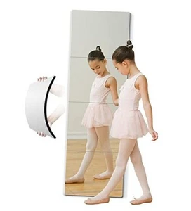 Full Length Mirror for Kids Safety Shatterproof Mirror,Plastic Wall - Picture 1 of 7