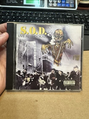 S.O.D. Live At Budokan CD 1992 HEAVY METAL Thrash MEGAFORCE NM - Image 1 of 4