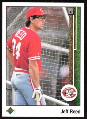 1989 Upper Deck #276 Jeff Reed   - FREE SHIPPING - Image 1 of 2