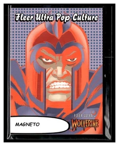 2023 Fleer Ultra Marvel Wolverine #PC-18 Magneto Pop Culture - Picture 1 of 2