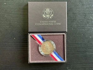 1989-S Triumph of Democracy Half Dollar Proof w/Box & COA - ME1884 - Picture 1 of 4
