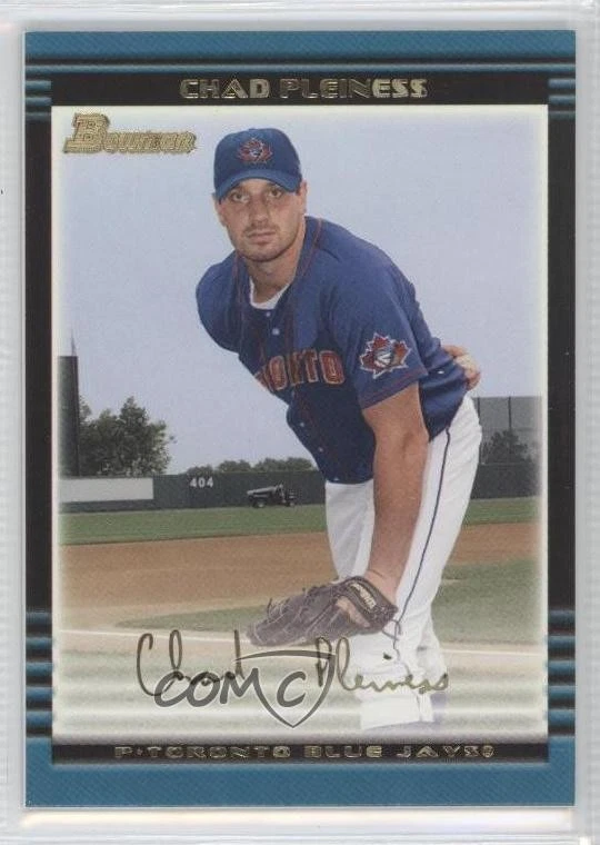 2002 Bowman Draft Gold Chad Pleiness #BDP50 Rookie RC - Image 1 of 2