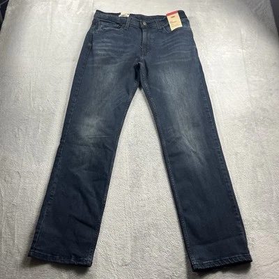 Pantalones de mezclilla Levi's 514 para hombre talla 32x32 calce regular pierna recta enjuague oscuro nuevos con etiquetas Foto 1 de 4