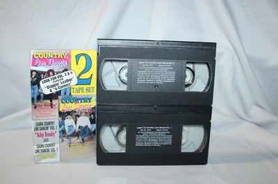 Country Line Dancin' Vol 1 & 2VHS 2 Tape Set - Image 1 of 4