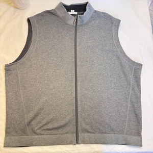 Tommy Bahama klassische graue Wendeweste Baumwolle Strick Herren 4XLT Big & Tall Vorbereitung - Bild 1 von 13