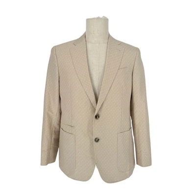 Robert Graham Two Button Sport Coat Blazer Jacket FAIR BROTHER Tan Beige 40R US - Image 1 of 4