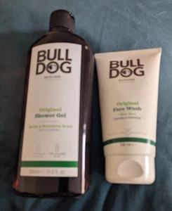 Bulldog Original Shower Gel 500ml + Bulldog original Face Wash 150ml - Picture 1 of 1