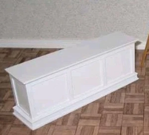 Miniature Dollhouse Shop Counter White Timber 1:12th Scale LAST ONE - Picture 1 of 4