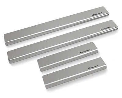 Protector de umbral de puerta de acero para Mitsubishi Colt I Hatchback 2003-2008 - Imagen 1 de 4