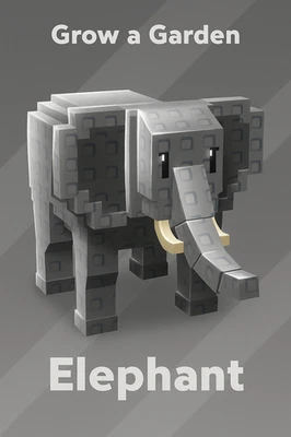 Elephant🐘🐘|Grow a Garden 🌱|PET | FAST AND EASY🚚 - Bild 1 von 2