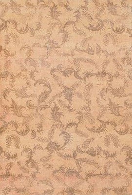 Alfombra tradicional de lana oriental anudada a mano vintage de 5'3" x 8'3" Foto 1 de 2