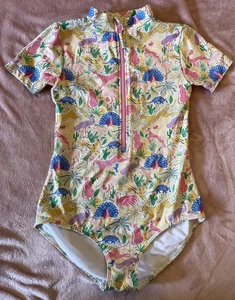 ‘BODEN’ GIRL’S SWIMMING/ BEACH PROTECTIVE COSTUME MULTICOLOURED 11-12 YEARS - Picture 1 of 3