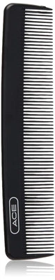 Расческа ACE Pocket Fine Tooth Hair Comb 4,5 дюйма черная идеально подходит для тонких средних волос - Изображение 1 из 4