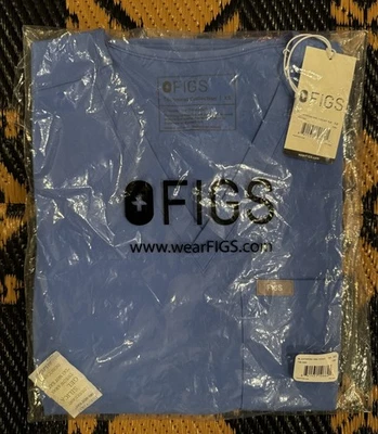 Blusa Médica Figs para Mujer Talla XS Catarina Un Bolsillo Azul Sandusky Nueva con Etiquetas Foto 1 de 3