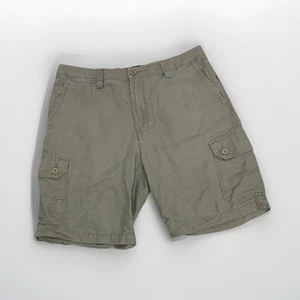 Quiksilver Waterman Cargo Shorts Mens Size 34 Khaki Beige Beach Surf Hiking - Picture 1 of 6