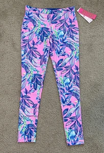 NWT Lilly Pulitzer Girls Weekender Legging Just A Lil Jelly Size XL Free Ship - Picture 1 of 9