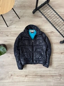 Vintage Y2K Diesel Nylon Puffer Down Jacket Men's Size M - Picture 1 of 9