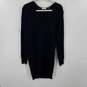 Equipment Femme schwarzer 100 % Kaschmir Pullover Asher V-Ausschnitt Pulli Oberteil Größe M - Bild 1 von 4