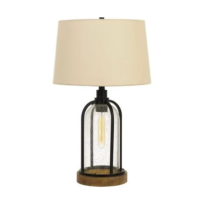 Переходная настольная лампа BO-2840TB с двумя лампами из коллекции Ciney черная Fi... - Изображение 1 из 3