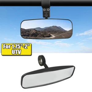 Barra con jaula antivuelco de espejo retrovisor central ATV de 1,75" para espejo Arctic Cat Polaris - Imagen 1 de 9