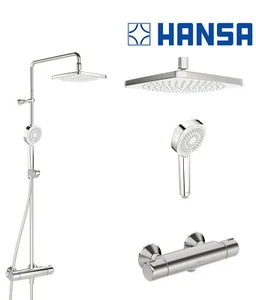 Sistema de ducha ducha ducha de lluvia HANSA MICRA Style ducha de lluvia grifo de ducha 44350230 - Imagen 1 de 11
