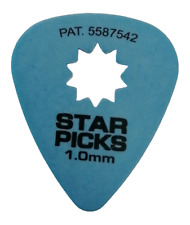 Everly Star Pick Standard Plettro Chitarra Spessore 1,00mm Blu Shape 351 for sale