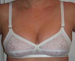 Frillys by Panache White Non-Padded Soft Cup Bra (Style 4224) - Size 34B - NEW! - Picture 1 of 1