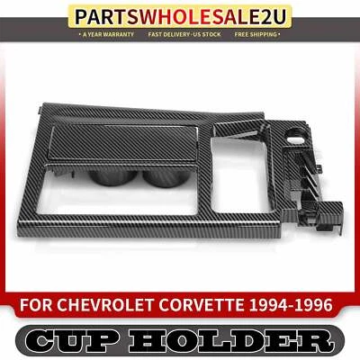1x Suporte de Copo Frontal para Chevrolet Corvette 1994-1996 6 Velocidades Transmissão Manual - Imagem 1 de 4