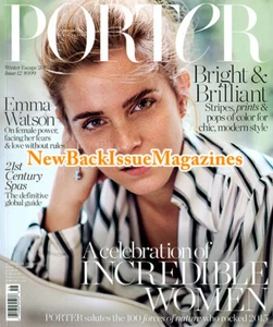 Porter 12/15,Emma Watson,December 2015,*BRAND NEW*,*LAST ONE* - Bild 1 von 1