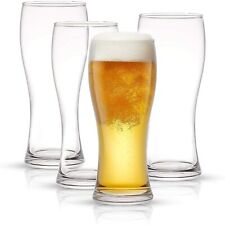 Pack of 4 Four Beer Glass Set Pilsner Pint Mug Tall Highball Glasses 16 Oz