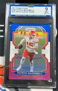 ISA 9 2021 Panini Prizm Rojo Blanco Azul Prizm #190 Patrick Mahomes II Chiefs - Imagen 1 de 1