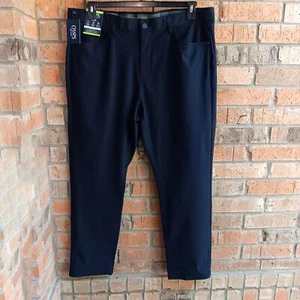 Pantalones CHAPS Para Hombre Talla 42W X 32L Rendimiento Diario 5 Bolsillos Azul Marino Americano - Imagen 1 de 18