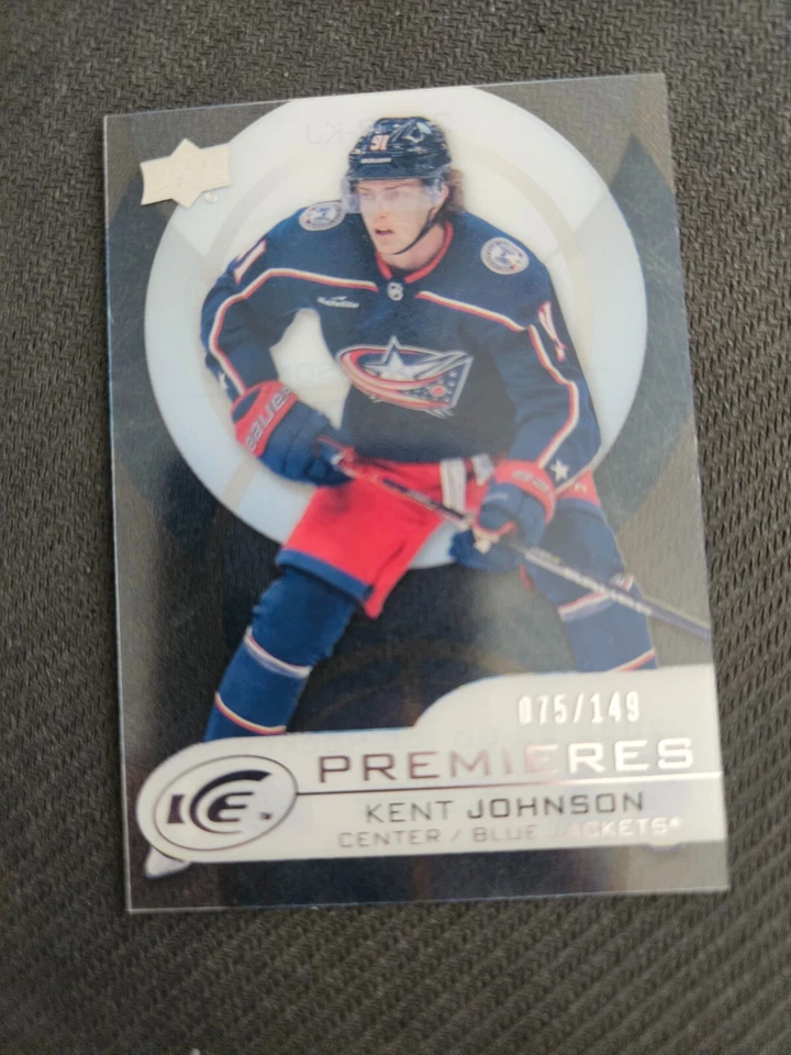 2022-23 Upper Deck Ice KENT JOHNSON 2012-KJ #d 75/149 Rookie PREMIERES RETRO - Image 1 of 1