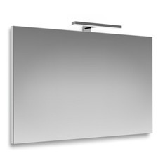 Specchio con teleaio e lampada led 30cm 50x70 60x80 90x60 100x70 110x70 120x70