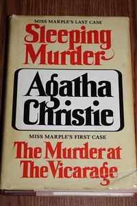 Sleeping Murder & The Murder at the Vicarage by Agatha Christie (1976 Hardcover) - Picture 1 of 1