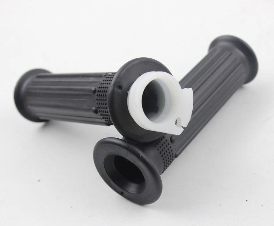 Throttle Grips W/ Cable Tube Sleeve For Yamaha PW80 DT80 50 DT125 175 MX100 125 - Image 1 of 3