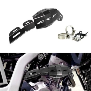 BLACK POWER BOMB Exhaust Heat Shield Cover Guard For HONDA CRF300L 2021-2024 - Picture 1 of 11