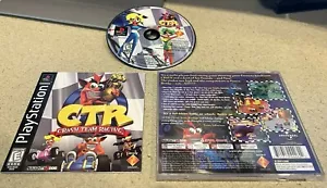 Sony PlayStation 1 PS1 - CTR Crash Team Racing - Complete Black Label EUC - Picture 1 of 1