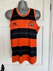 X Blades Castleford Tigers Rugby League Vest/Singlet- Medium-Mint