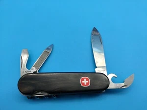 Unique Wenger Commander Buffalo Horn Savana Series 19281 58mm Swiss Army Knife - Picture 1 of 9