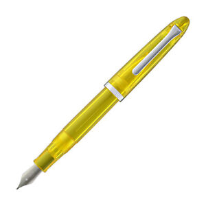 Sailor Compass 1911 Fountain Pen in Yellow Transparent - Medium Fine -NEW in Box