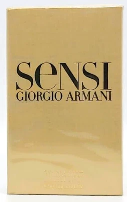 ❤️SENSI Giorgio Armani 100 ml 3,4 OZ EAU DE PARFUM SPRAY, SELLADO☆☆☆☆☆ Foto 1 de 4