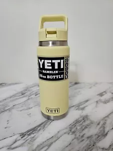 YETI Rambler 26oz 760ml Water Bottle Straw Cap Daybreak Yellow Limited Edition - Picture 1 of 2
